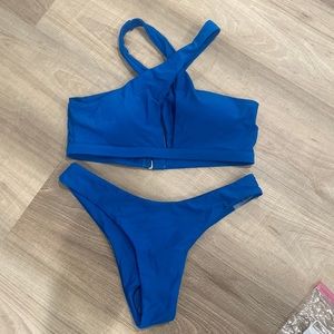 SHEIN bikini in blue